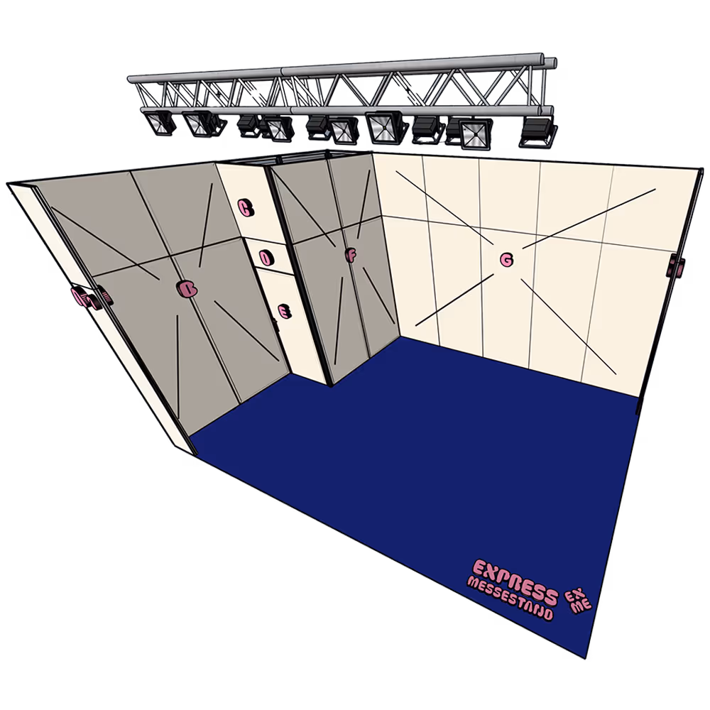 EXPRESS subscription for exhibition stands – annual model for predictable trade show appearances at a fixed price